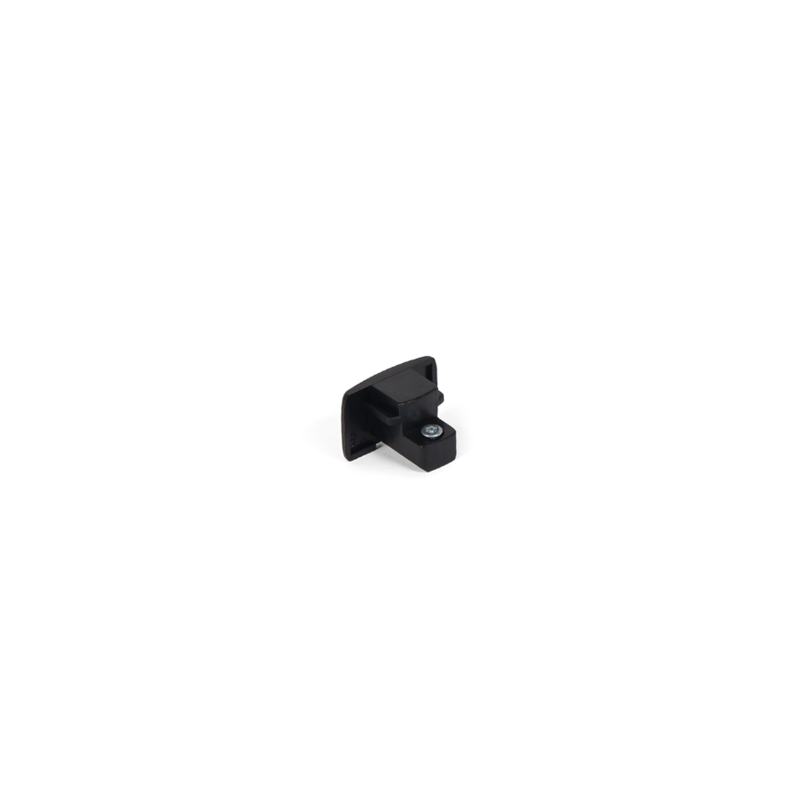 [90014029] WEVER & DUCRÉ 1-Phasen Schiene Endkappe 24 x 30 x 20 mm (Schwarz)