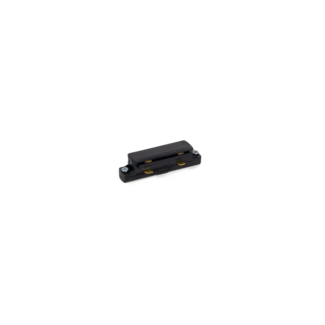 [90014023] WEVER & DUCRÉ 1-Phasen Schiene Linienverbinder Ø 65 x 17 mm (Schwarz)